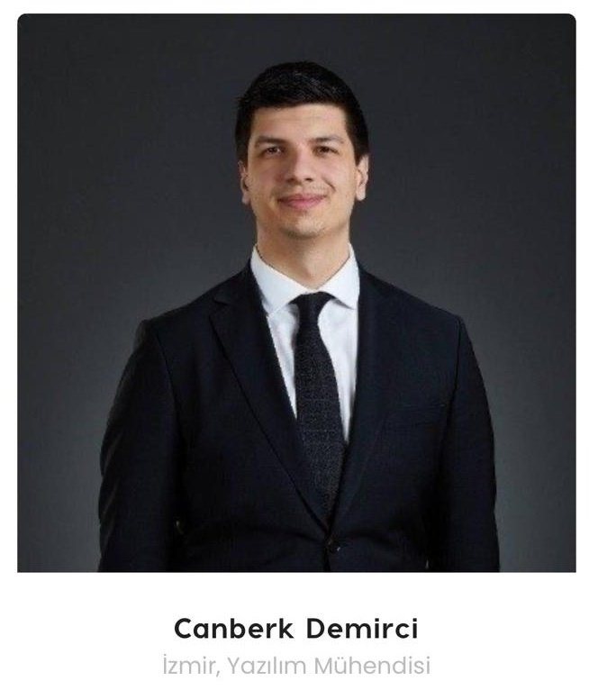 Canberk Demirci portresi, yazılım mühendisi